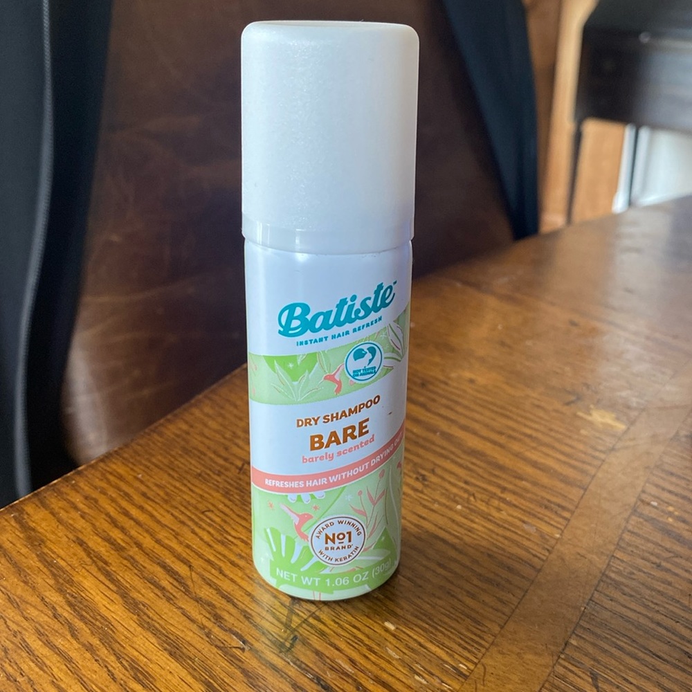 Batiste Dry Shampoo in Bare 1.06oz barely scented new unused